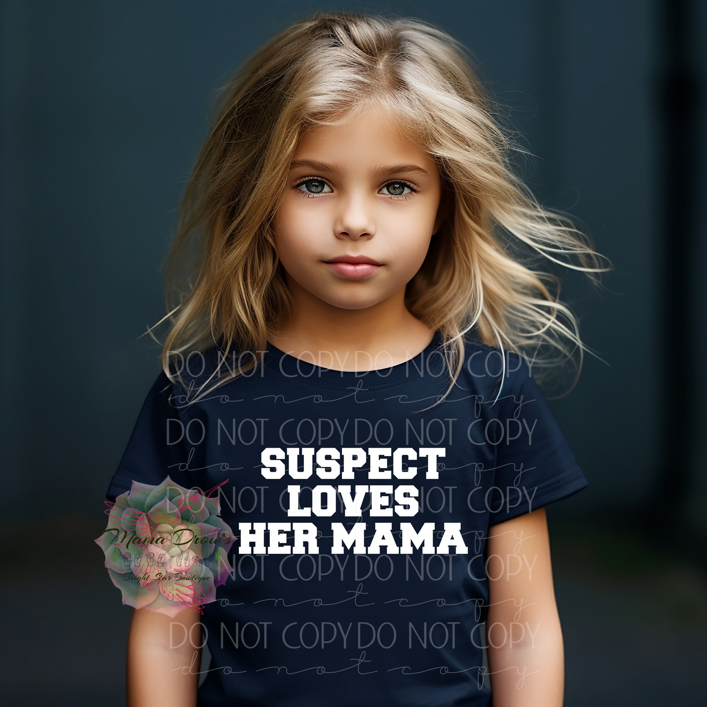 Suspect Loves Her MAMA Tee (multiple color options)