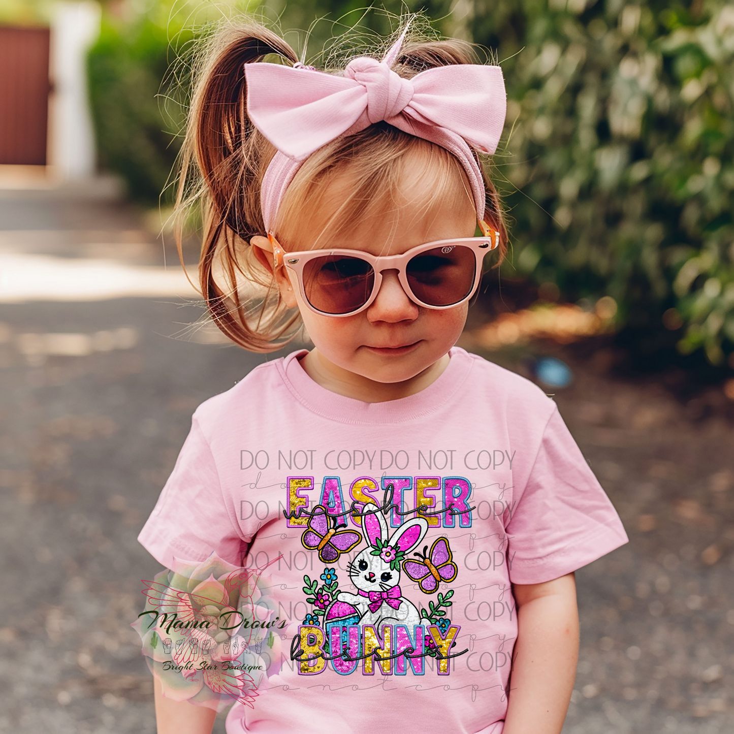 Easter Wishes & Bunny Kisses Tee