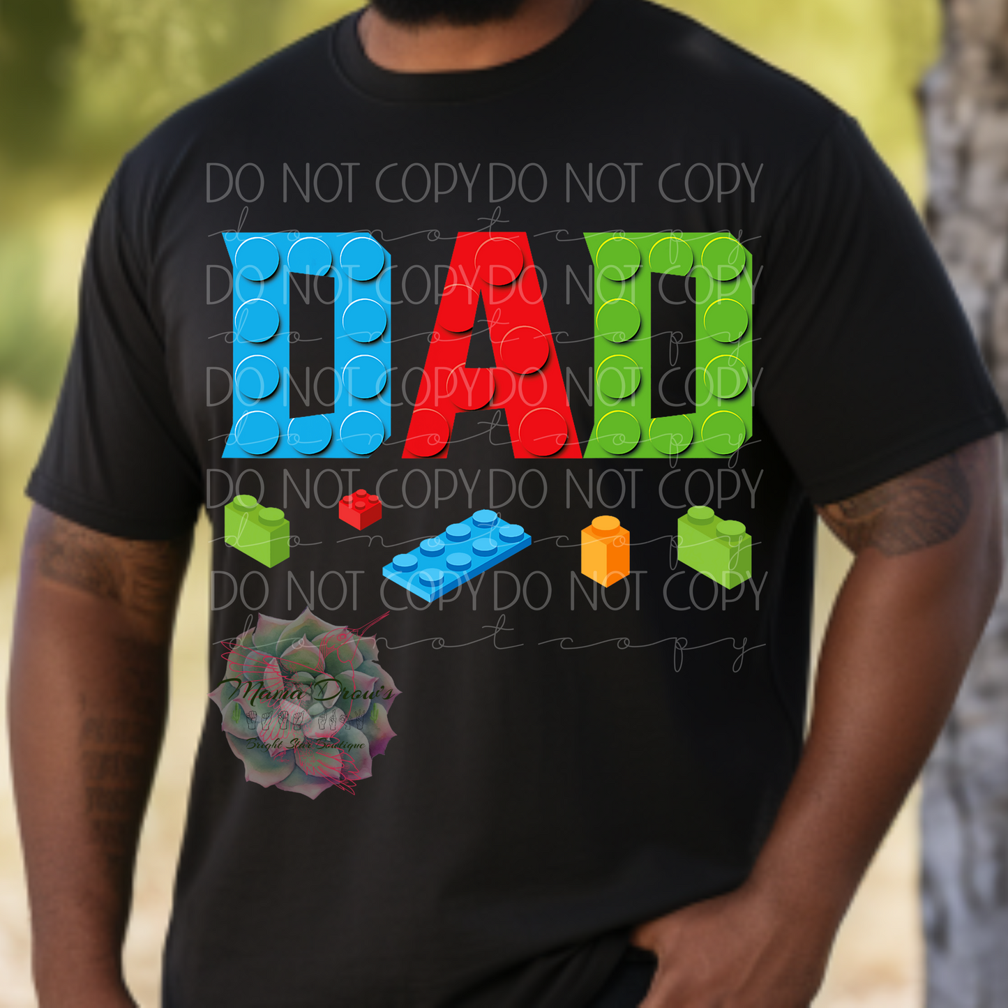 Dad (Lego) Tee