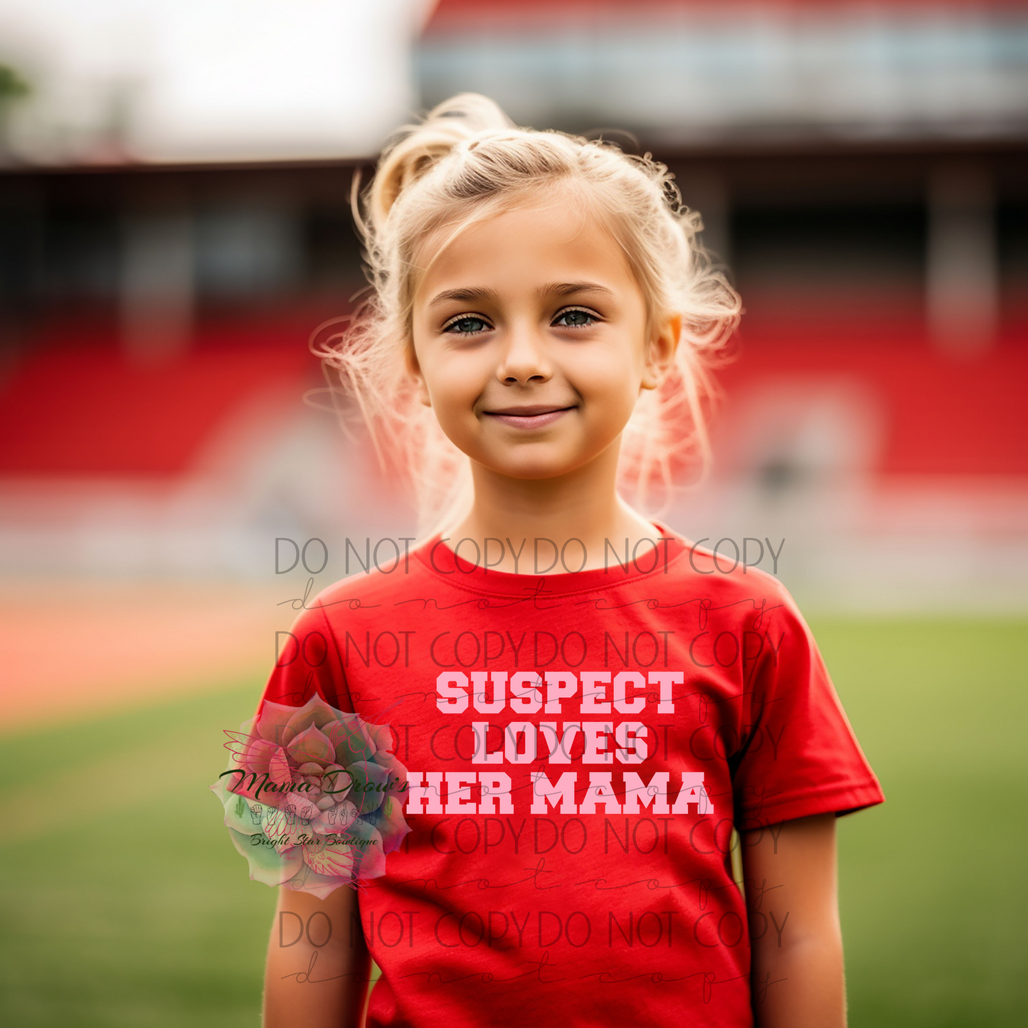 Suspect Loves Her MAMA Tee (multiple color options)