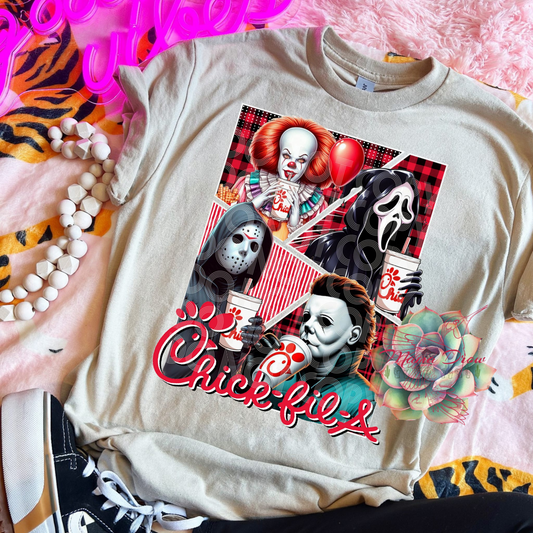 Horror Slogan Tee